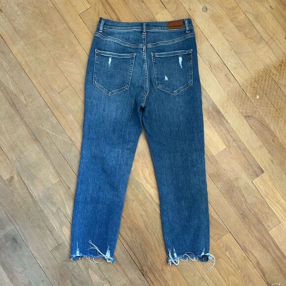 Express Slim Ankle Super High Rise Jeans - Picture 3 of 10